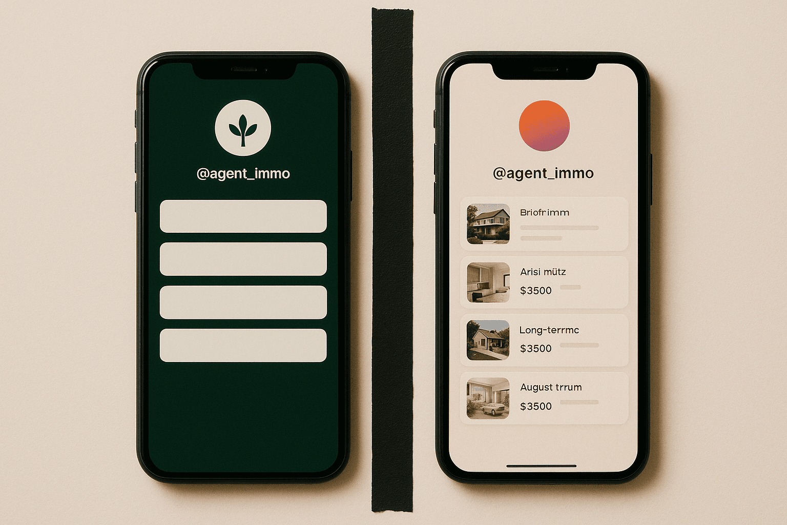 Linktree vs Business Folio : quelle solution pour les agents immobiliers ?